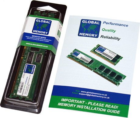 1GB DDR 266/333/400MHz 184-PIN ECC REGISTERED DIMM (RDIMM) MEMORY RAM FOR ACER SERVERS/WORKSTATIONS (CHIPKILL)